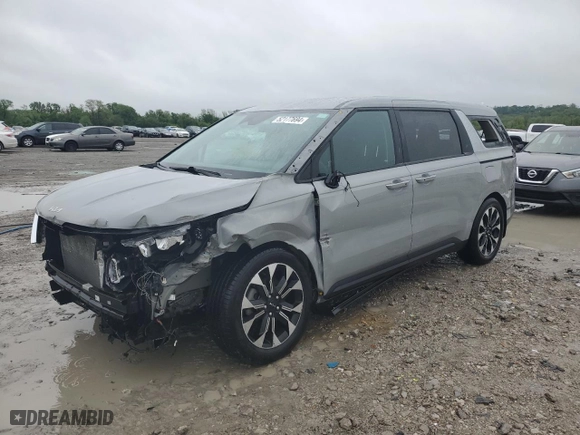 2022 Kia Carnival EX with VIN KNDNC5H33N6095473, listed as a Copart auction lot 72196364 with 42,923 mi miles and Salvage Title. Bid and sale history available at carsss.com. Image 1.
