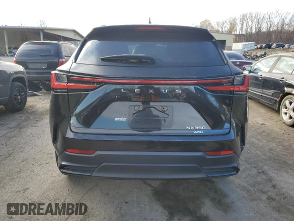 2022 Lexus NX with VIN 2T2AGCEZ7NC003608, listed as a Copart auction lot 80719474 with 48,854 mi miles and Salvage Title. Bid and sale history available at carsss.com. Image 6.