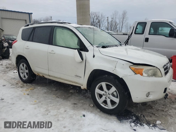 2007 Toyota RAV4 Ltd with VIN JTMBK34V875037899, listed as a Copart auction lot 84423774 with 0 mi miles and Clean Title. Bid and sale history available at carsss.com. Image 4.