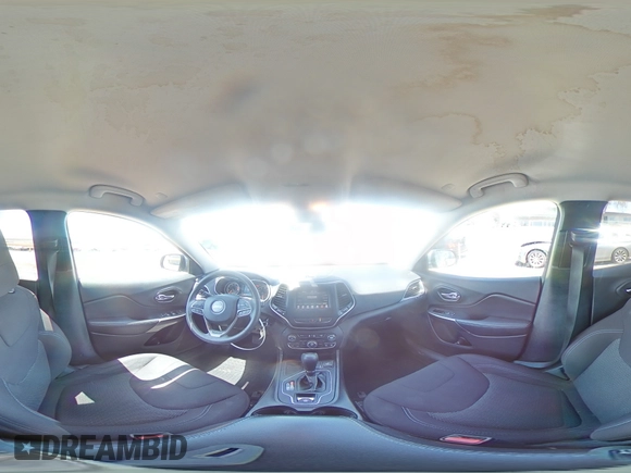 2021 Jeep Cherokee Latitude с VIN 1C4PJLCB7MD125621, выставлен на аукционе Copart как лот 56900265 с пробегом 43 318 миль миль и Списание • Salvage title. История ставок и продаж доступна на DreamBid. Изображение 14.
