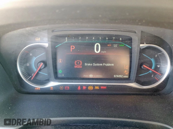 2019 Honda Pilot Elite with VIN 5FNYF6H09KB057259, listed as a Copart auction lot 56770835 with 74,492 mi miles and Salvage title. Bid and sale history available at DreamBid. Image 9.
