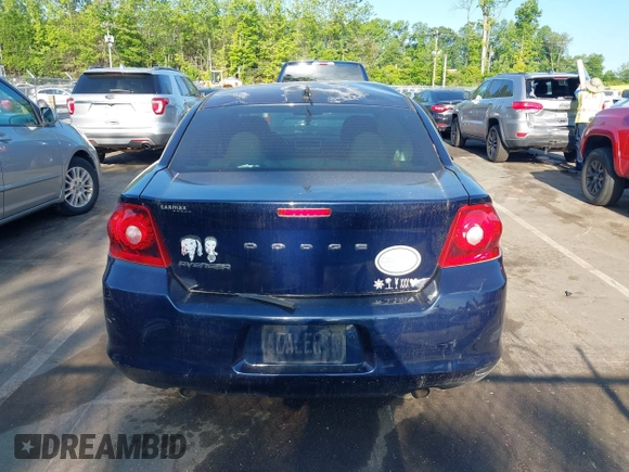 2014 Dodge Avenger SE z VIN 1C3CDZAG2EN217906, wystawiony jako IAAI lot #42144859 z przebiegiem 138 655 mil mil oraz . Historia ofert i sprzedaży dostępna na DreamBid. Obrazek 16.