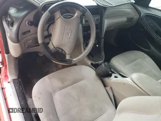2000 Ford Mustang with VIN 1FAFP4445YF235471, listed as a Copart auction lot 44600335 with 0 mi miles and Salvage Title. Bid and sale history available at carsss.com. Image 8.
