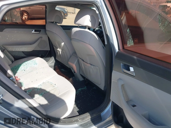 2016 Hyundai Sonata 2.4L with VIN 5NPE24AF0GH363180, listed as a IAAI auction lot 42078760 with 150,430 mi miles and . Bid and sale history available at carsss.com. Image 8.