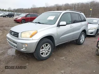 2003 Toyota RAV4 with VIN JTEGH20V930117154, listed as a IAAI auction lot 41967497 with 215,312 mi miles. Bid and sale history available at carsss.com. Image 2.