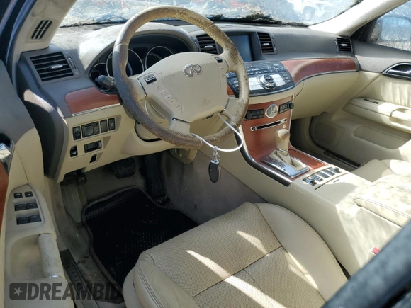 2007 Infiniti M x with VIN JNKAY01F77M458670, listed as a Copart auction lot 70842844 with Not provided miles and Clean title. Bid and sale history available at DreamBid. Image 8.