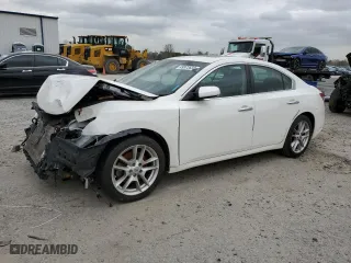 2011 Nissan Maxima 3.5 SV with VIN 1N4AA5AP3BC829016, listed as a Copart auction lot 49972635 with 163,102 mi miles and Salvage Title. Bid and sale history available at carsss.com. Image 1.