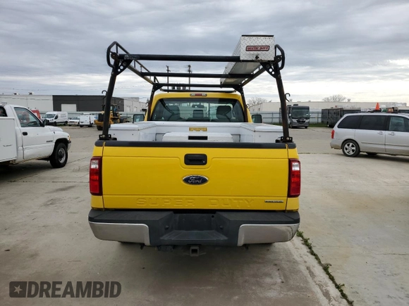 2013 Ford F-250 XL with VIN 1FTBF2B67DEA75470, listed as a Copart auction lot 42008835 with 258,190 mi miles and Clean title. Bid and sale history available at DreamBid. Image 6.