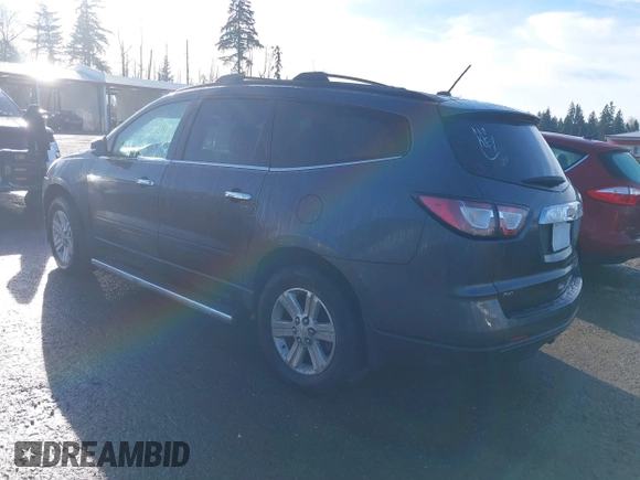 2013 Chevrolet Traverse LT with VIN 1GNKVGKD4DJ210384, listed as a IAAI auction lot 41881058 with 205,045 mi miles and . Bid and sale history available at DreamBid. Image 3.