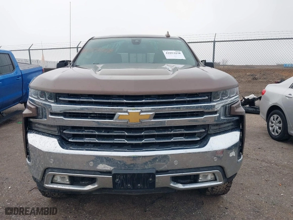 2019 Chevrolet Silverado 1500 LTZ with VIN 3GCUYGEL9KG228891, listed as a IAAI auction lot 41053828 with 61,684 mi miles. Bid and sale history available at carsss.com. Image 12.