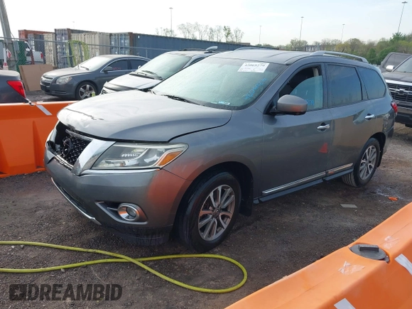 2016 Nissan Pathfinder SV with VIN 5N1AR2MN9GC629224, listed as a IAAI auction lot 42069279 with 172,227 mi miles. Bid and sale history available at carsss.com. Image 17.
