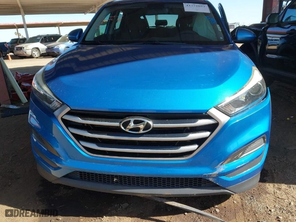 2017 Hyundai Tucson SE with VIN KM8J23A48HU423121, listed as a IAAI auction lot 41772059 with 72,082 mi miles. Bid and sale history available at carsss.com. Image 12.