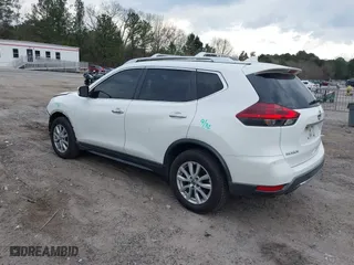 2019 Nissan Rogue SV with VIN KNMAT2MT3KP541534, listed as a IAAI auction lot 41723467 with 139,047 mi miles. Bid and sale history available at carsss.com. Image 3.
