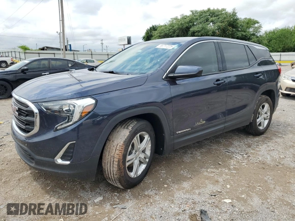 2019 GMC Terrain SLE with VIN 3GKALMEVXKL294556, listed as a Copart auction lot 56717225 with 88,503 mi miles and Salvage title. Bid and sale history available at DreamBid. Image 1.