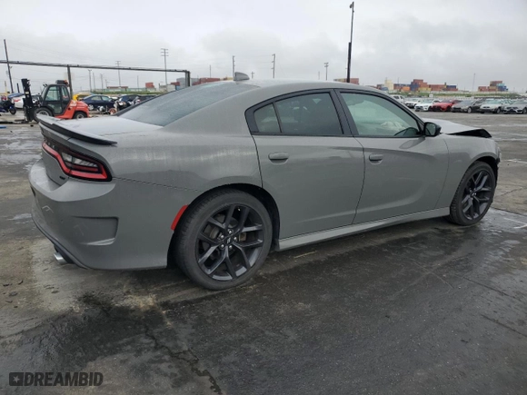 2019 Dodge Charger GT with VIN 2C3CDXHGXKH673537, listed as a Copart auction lot 49515875 with NaN miles and Salvage Title. Bid and sale history available at carsss.com. Image 3.