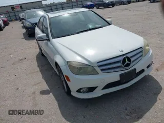 2010 Mercedes-Benz C-Class C 300 Sport with VIN WDDGF5EB1AR086684, listed as a IAAI auction lot 42064398 with 206,659 mi miles. Bid and sale history available at carsss.com. Image 1.