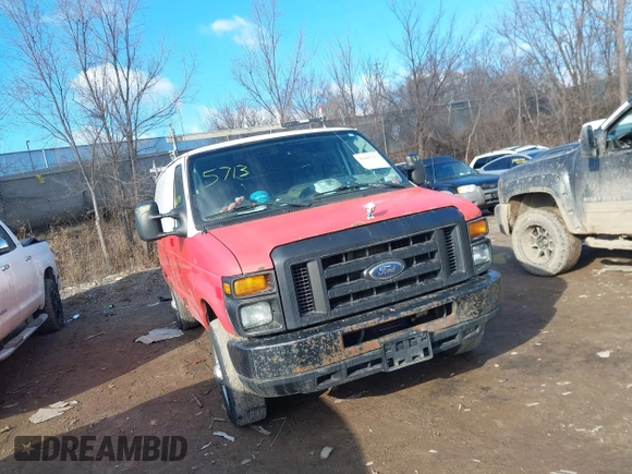 2011 Ford Econoline Cargo Commercial with VIN 1FTSE3ELXBDB31009, listed as a IAAI auction lot 41685713 with 249,589 mi miles. Bid and sale history available at carsss.com. Image 6.