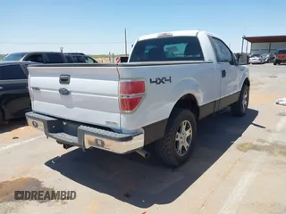 2013 Ford F-150 XL with VIN 1FTMF1EM2DFC58931, listed as a IAAI auction lot 42174669 with 142,223 mi miles. Bid and sale history available at carsss.com. Image 4.