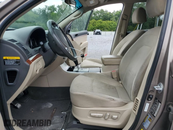 2011 Hyundai Veracruz GLS with VIN KM8NUDCC0BU146008, listed as a Copart auction lot 64395644 with 119,058 mi miles and Salvage Title. Bid and sale history available at DreamBid. Image 7.