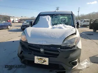 2017 Ram ProMaster City Cargo Van Tradesman with VIN ZFBERFAB4H6E21507, listed as a Copart auction lot 46159765 with 140,260 mi miles and Salvage Title. Bid and sale history available at carsss.com. Image 11.