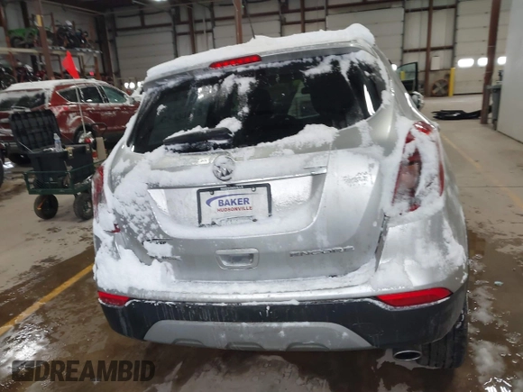 2018 Buick Encore Preferred with VIN KL4CJASB1JB592491, listed as a IAAI auction lot 41370529 with 117,258 mi miles and . Bid and sale history available at DreamBid. Image 17.