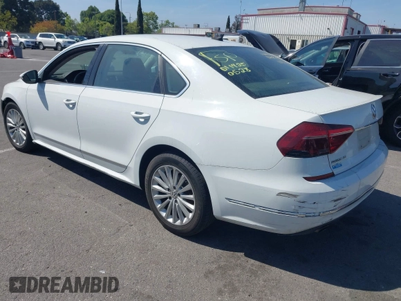 2017 Volkswagen Passat SE with VIN 1VWBT7A30HC037915, listed as a IAAI auction lot 42093170 with 98,968 mi miles and . Bid and sale history available at DreamBid. Image 3.