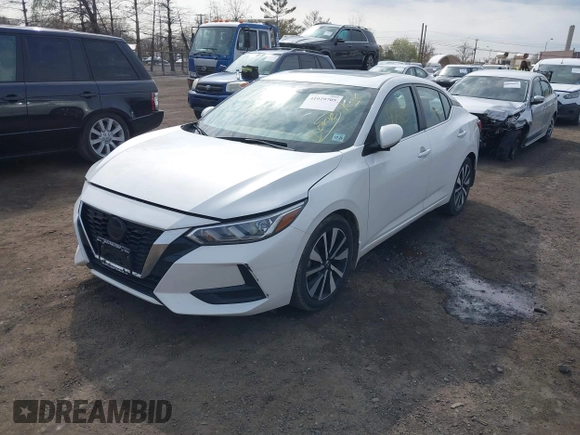 2021 Nissan Sentra SV with VIN 3N1AB8CV2MY324442, listed as a IAAI auction lot 41929705 with 74,685 mi miles and . Bid and sale history available at DreamBid. Image 17.