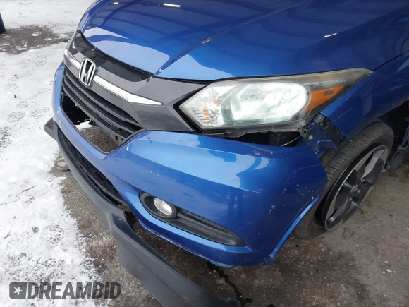 2018 Honda HR-V EX-L Navi with VIN 3CZRU6H70JM721301, listed as a IAAI auction lot 41212471 with 78,691 mi miles. Bid and sale history available at carsss.com. Image 6.