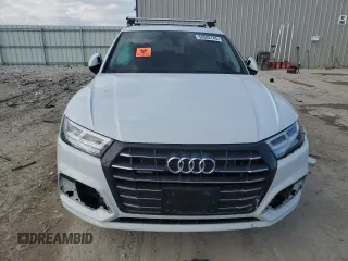 2020 Audi Q5 Premium Plus with VIN WA1E2AFYXL2056002, listed as a Copart auction lot 50502745 with 25,245 mi miles and Salvage title. Bid and sale history available at DreamBid. Image 5.