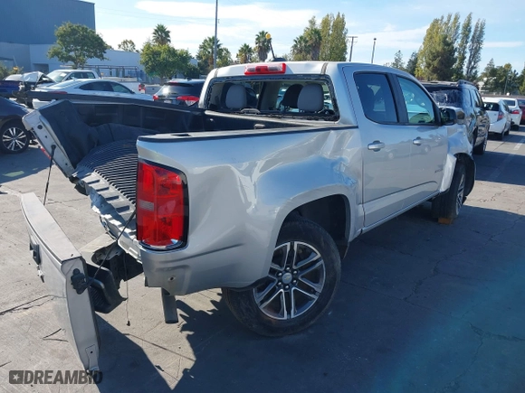 2020 Chevrolet Colorado 2WD Work Truck with VIN 1GCGSBEN0L1209889, listed as a IAAI auction lot 40390370 with 67,417 mi miles. Bid and sale history available at carsss.com. Image 4.