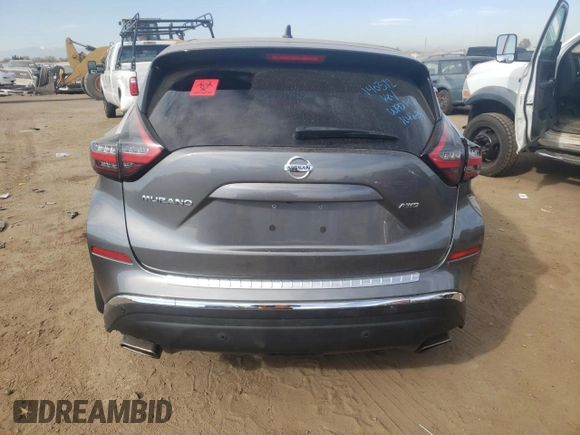 2022 Nissan Murano S z VIN 5N1AZ2AS1NC125855, wystawiony jako Copart lot #77483294 z przebiegiem Nie podano mil oraz Szkody całkowita. Historia ofert i sprzedaży dostępna na DreamBid. Obrazek 6.