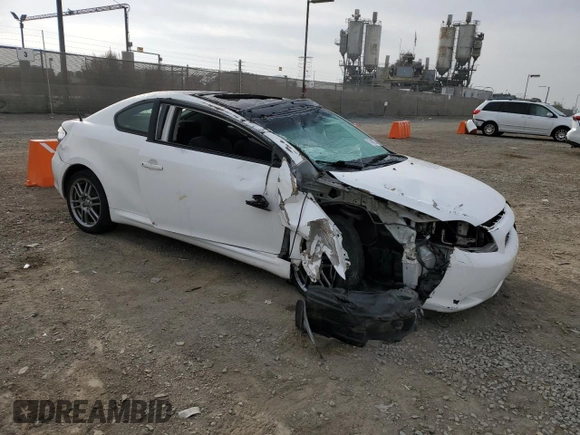 2006 Scion tC with VIN JTKDE177060119471, listed as a Copart auction lot 47488025 with 168,174 mi miles and Salvage Title. Bid and sale history available at carsss.com. Image 4.