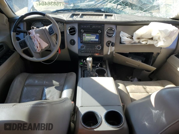 2014 Ford Expedition EL Limited with VIN 1FMJK2A59EEF28937, listed as a Copart auction lot 76836404 with 196,531 mi miles and Non Repairable. Bid and sale history available at carsss.com. Image 8.