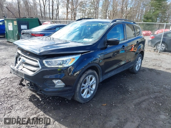 2018 Ford Escape SEL with VIN 1FMCU9HD8JUC25026, listed as a IAAI auction lot 41840888 with 110,325 mi miles. Bid and sale history available at carsss.com. Image 17.