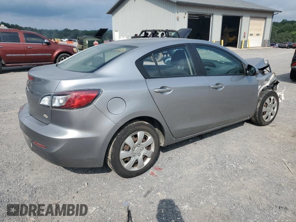 2013 Mazda 3 i SV with VIN JM1BL1TG7D1787768, listed as a Copart auction lot 65674015 with 156,577 mi miles and Salvage title. Bid and sale history available at DreamBid. Image 3.