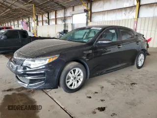2017 Kia Optima LX z VIN 5XXGT4L31HG164323, wystawiony jako Copart lot #59189335 z przebiegiem 60 354 mil mil oraz Szkoda całkowita • Salvage title. Historia ofert i sprzedaży dostępna na DreamBid. Obrazek 1.