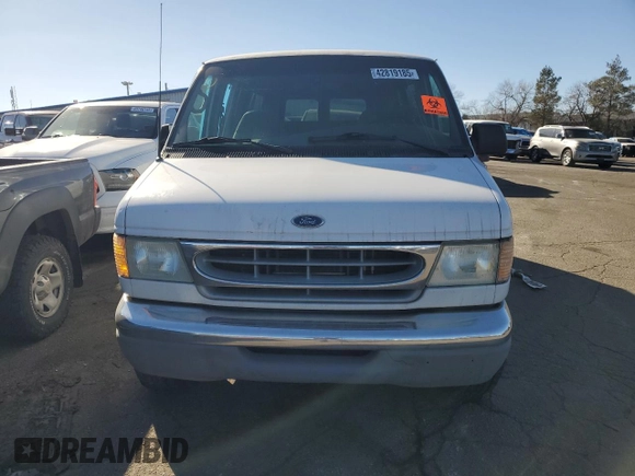 2002 Ford Econoline Passenger XL с VIN 1FBSS31L52HA44517, выставлен на аукционе Copart как лот 42819185 с пробегом 148 064 миль миль и На запчасти • Non repairable. История ставок и продаж доступна на DreamBid. Изображение 5.