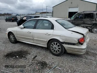 2004 Hyundai Sonata GLS with VIN KMHWF35H44A014911, listed as a Copart auction lot 47846795 with 129,920 mi miles and Salvage Title. Bid and sale history available at DreamBid. Image 2.