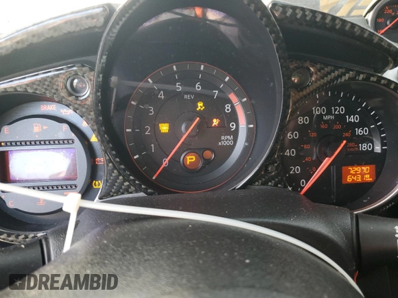 2019 Nissan 370Z Sport Touring with VIN JN1AZ4EH4KM422304, listed as a Copart auction lot 86040094 with 72,970 mi miles and Salvage Title. Bid and sale history available at DreamBid. Image 9.