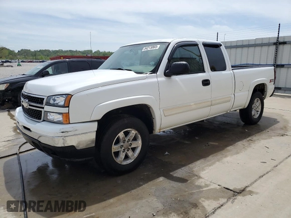 2006 Chevrolet Silverado 1500 LT2 with VIN 1GCEK19B56Z207532, listed as a Copart auction lot 54213065 with 175,177 mi miles and Salvage Title. Bid and sale history available at DreamBid. Image 1.
