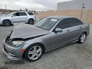 2011 Mercedes-Benz C 300 Sport with VIN WDDGF8BB5BR176847, listed as a Copart auction lot 87709115 with 80,621 mi miles and Salvage title. Bid and sale history available at DreamBid. Image 1.