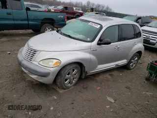 2002 Chrysler PT Cruiser Limited with VIN 3C8FY68B82T347401, listed as a Copart auction lot 80629454 with 108,893 mi miles and Salvage Title. Bid and sale history available at DreamBid. Image 1.
