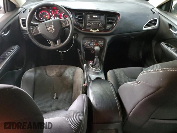 2014 Dodge Dart SXT with VIN 1C3CDFBB6ED823880, listed as a Copart auction lot 53368025 with 144,527 mi miles and Clean Title. Bid and sale history available at DreamBid. Image 8.