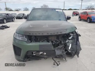 2020 Land Rover Range Rover Sport SVR z VIN SALWZ2RE5LA743951, wystawiony jako Copart lot #54134265 z przebiegiem 124 183 mil mil oraz Nie do naprawy • Non repairable. Historia ofert i sprzedaży dostępna na DreamBid. Obrazek 5.
