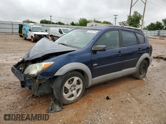 2003 Pontiac Vibe z VIN 5Y2SL628X3Z437736, wystawiony jako Copart lot #55787275 z przebiegiem 299 999 mil mil oraz Szkoda całkowita • Salvage title. Historia ofert i sprzedaży dostępna na DreamBid. Obrazek 1.