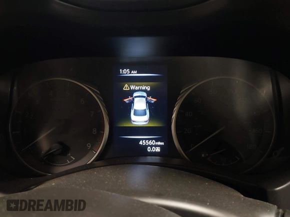 2020 Infiniti Q50 3.0t SPORT with VIN JN1EV7AR7LM253846, listed as a IAAI auction lot 41305150 with 45,560 mi miles. Bid and sale history available at carsss.com. Image 15.