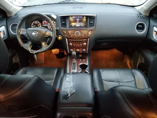 2018 Nissan Pathfinder Platinum with VIN 5N1DR2MMXJC616722, listed as a Copart auction lot 79329804 with 106,343 mi miles and Salvage title. Bid and sale history available at DreamBid. Image 8.