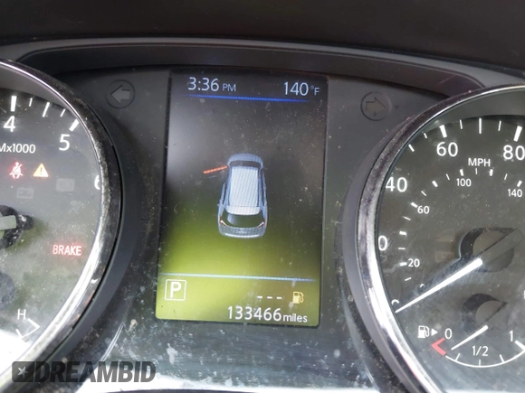 2018 Nissan Rogue S with VIN KNMAT2MT5JP594833, listed as a IAAI auction lot 38383239 with 133,466 mi miles and . Bid and sale history available at carsss.com. Image 15.