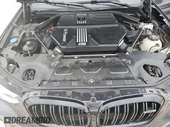 2020 BMW X3 M Competition with VIN 5YMTS0C0XL9B70198, listed as a Copart auction lot 56291694 with 46,040 mi miles and Salvage Title. Bid and sale history available at carsss.com. Image 12.