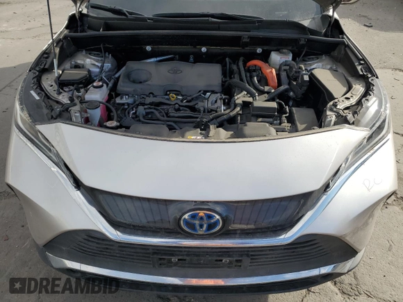 2022 Toyota Venza LE with VIN JTEAAAAH5NJ115458, listed as a Copart auction lot 53696965 with 34,704 mi miles and Salvage Title. Bid and sale history available at DreamBid. Image 12.
